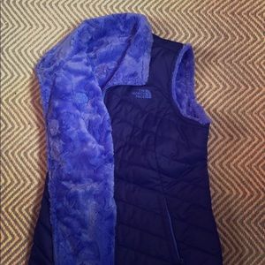The north face reversible vest